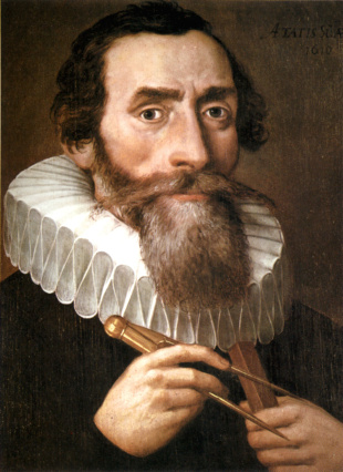 O alemão Johannes Kepler