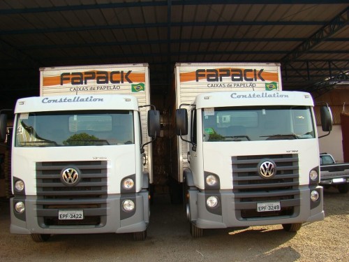 Parte da Frota Fapack - Garantia de Entrega