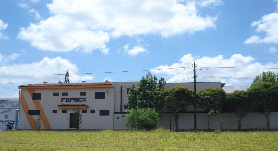 Vista Externa Fapack Caixas de Papelão - São Carlos